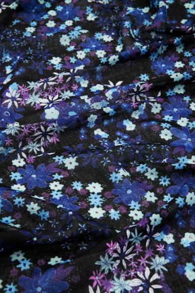 Desigual Flor rectangle virágmintás sál  23WAWA05