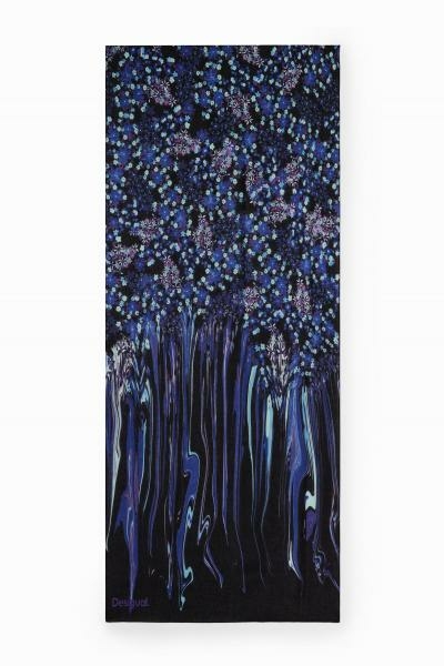 Desigual Flor rectangle virágmintás sál  23WAWA05