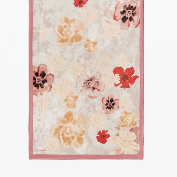 Desigual Floral degradado színes sál 24WAWA31