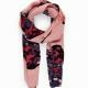 Desigual Flower scribb rózsaszín sál 24WAIA20