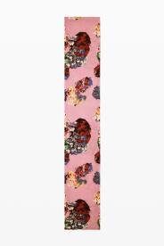 Desigual Flower scribb rózsaszín sál 24WAIA20