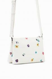 Desigual Fresia dortmund virágmintás fehér táska 23SAXPA6/1000