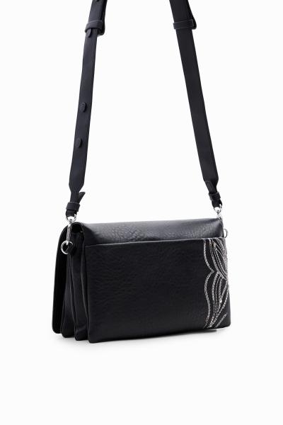 Desigual Goodall Dortmund flap fekete táska 25SAXP84-2000