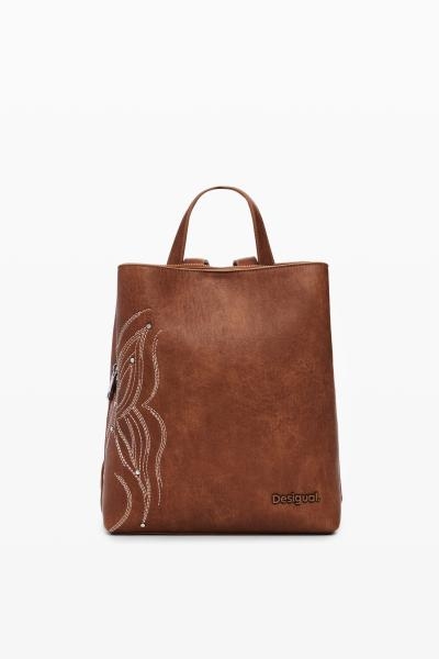 Desigual Goodall sand sumy barna hátizsák 25SAKP07