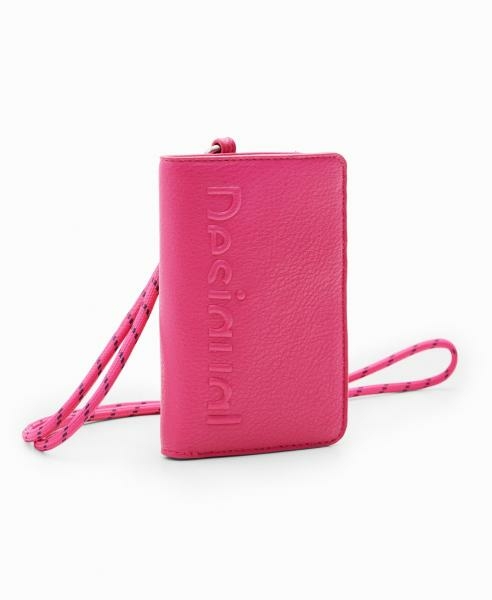 Desigual Half logo Emma pink pénztárca 23WAYP05-3002