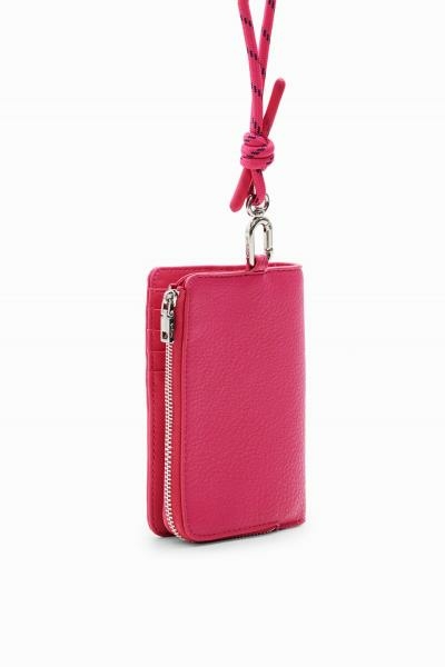 Desigual Half logo Emma pink pénztárca 23WAYP05-3002