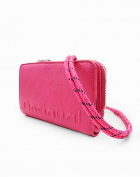 Desigual Half logo Emma pink pénztárca 23WAYP05-3002