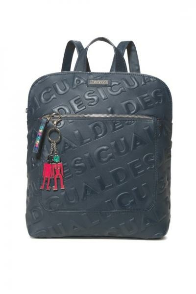 Desigual Kék logománia hátizsák 19SAXPEE