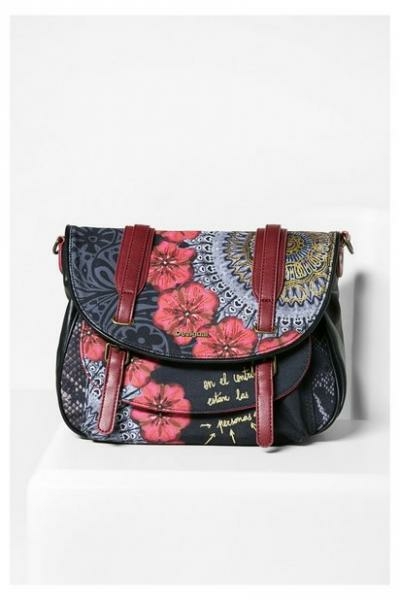 Desigual Luna Red Garden táska 67X50P3