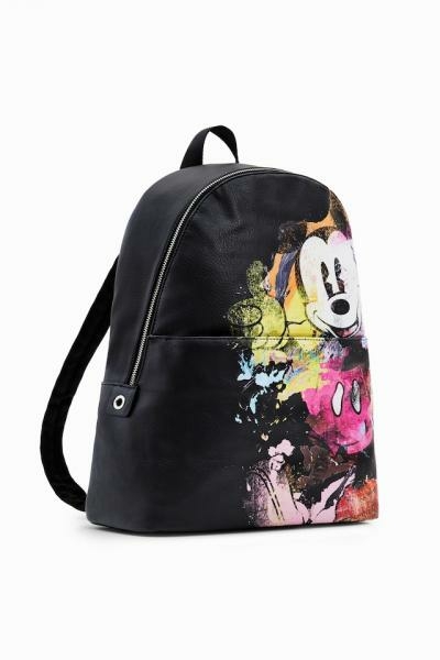 Desigual Mickey arty scratch mombasa fekete hátizsák 23SAKP13