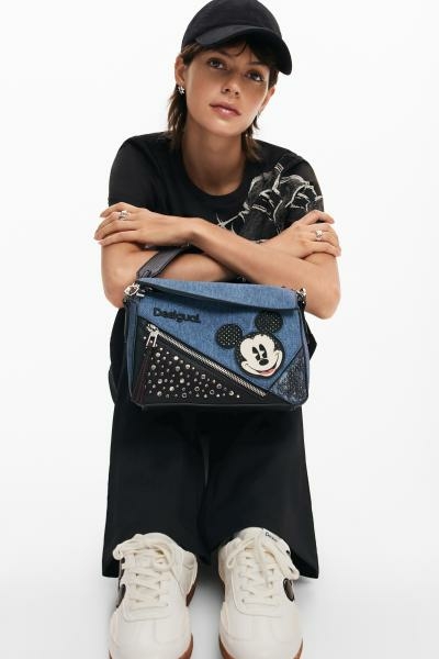 Desigual Mickey denim kék táska 24WAXP85