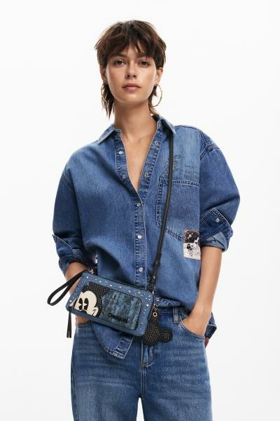 Desigual Mickey kék mini táska 24WAYP34