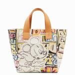 Desigual Mickey lettering valdivia mintás táska  23SAXA41