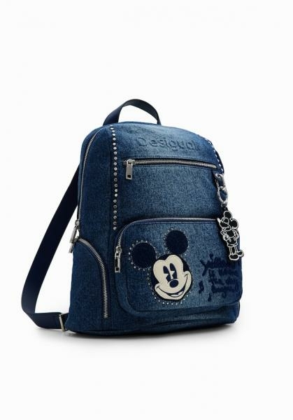 Desigual Mickey rock denim chester hátizsák 24SAKD06