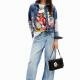 Desigual Mickey rock dortmund fekete táska 24SAXP38