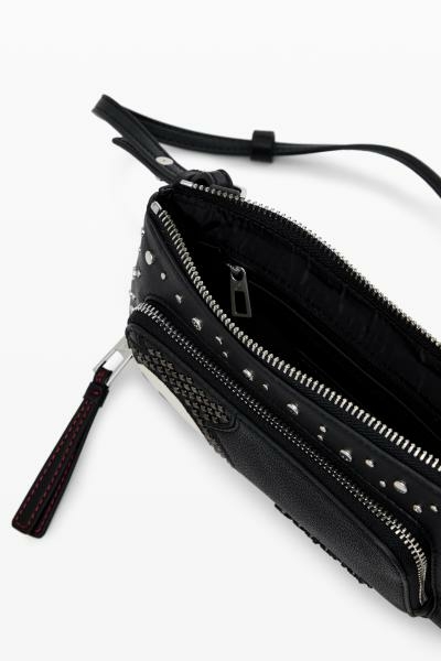Desigual Mickey Studstyle lis fekete táska 24WAYP35