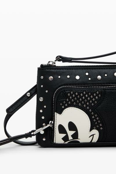 Desigual Mickey Studstyle lis fekete táska 24WAYP35
