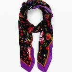 Desigual Mixed flowers lila sál 24WAWA21