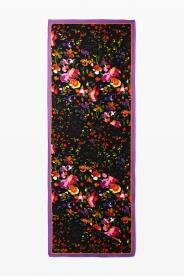 Desigual Mixed flowers lila sál 24WAWA21