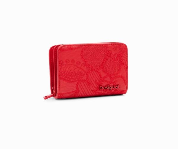 Desigual Mone alpha maya piros pénztárca 24SAYP19/3000