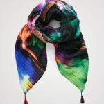 Desigual Pleated focus rectangle sál 22SAWA05/2000