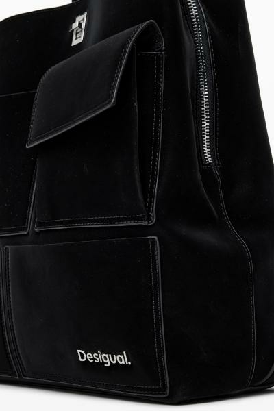 Desigual Pocket face sumy fekete hátizsák 24WAKP35