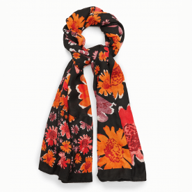 Desigual Poppy flower színes sál 24SAWA27