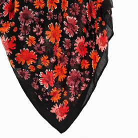 Desigual Poppy flower színes sál 24SAWA27