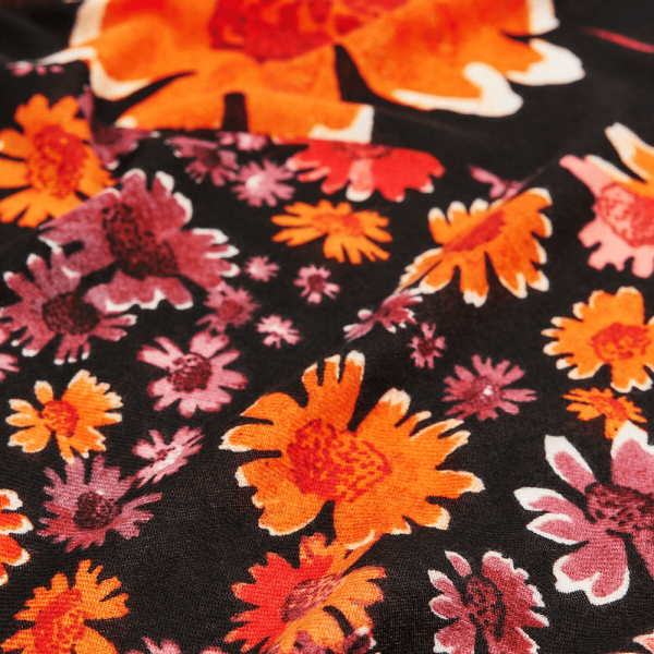 Desigual Poppy flower színes sál 24SAWA27