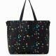 Desigual Pravia reversible fekete pöttyös kifordítható táska 23WAXP51