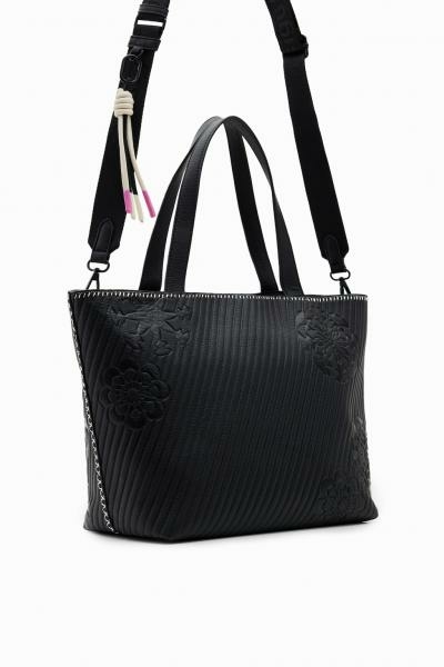 Desigual Pravia zipper fekete táska 23WAXP68