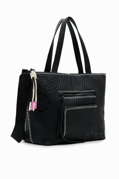 Desigual Pravia zipper fekete táska 23WAXP68