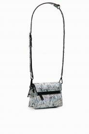 Desigual Silver party rodas micro táska 22WAXP97