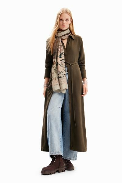 Desigual Tapestry rectangle barna sál 24WAWA27