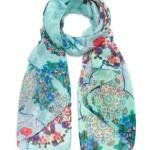Desigual Tie dye mandala sál 21SAWA18