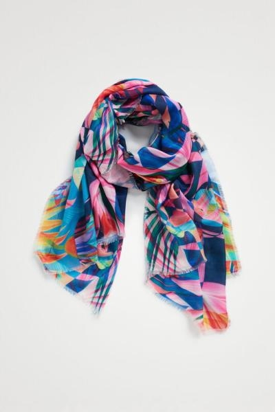 Desigual Virtual pink rectangle sál 22SAWA37