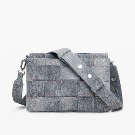 Desigual Yoko pu denim dortmund kék táska 25SAXP47