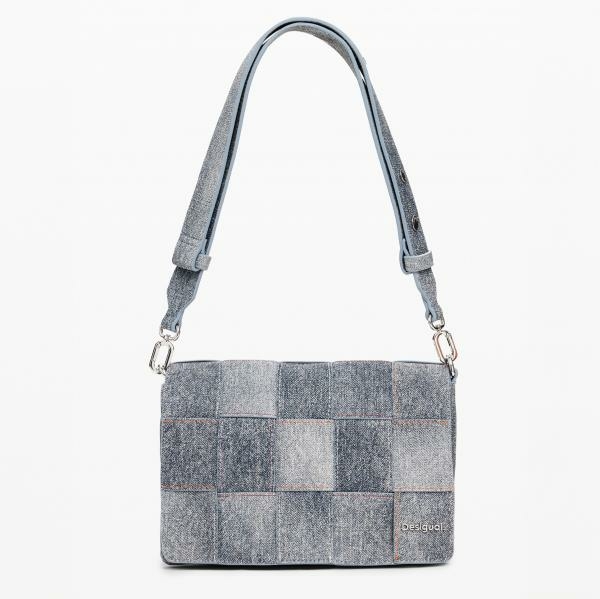 Desigual Yoko pu denim dortmund kék táska 25SAXP47