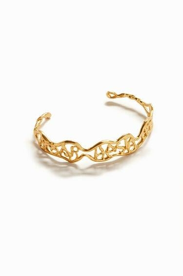 Desigual Zalio aranyozott üzenet karkötő 23SAGO27/9125