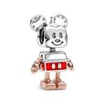 Disney Mickey robot charm