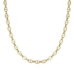 Ecclettica arany színű navy kis szemű nyaklánc