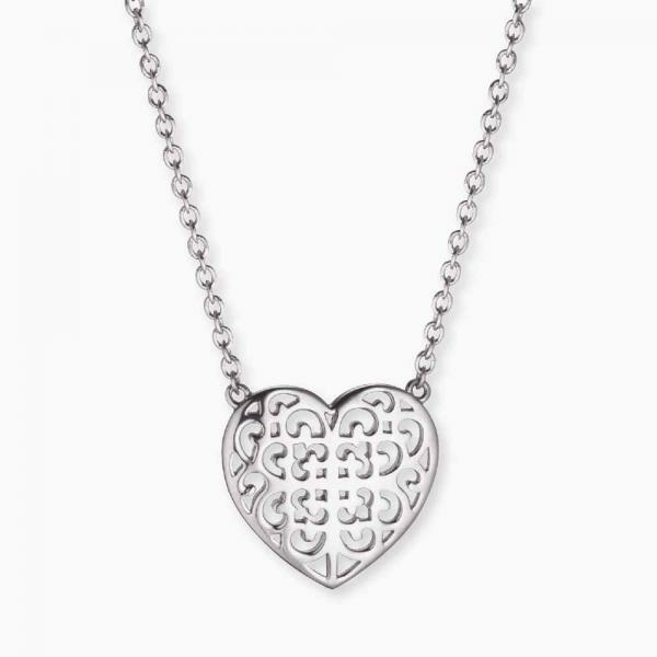 Engelsrufer Ornament szív ezüst nyaklánc ERN-ORNAHEART