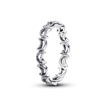 Félholdak ezüst gyűrű