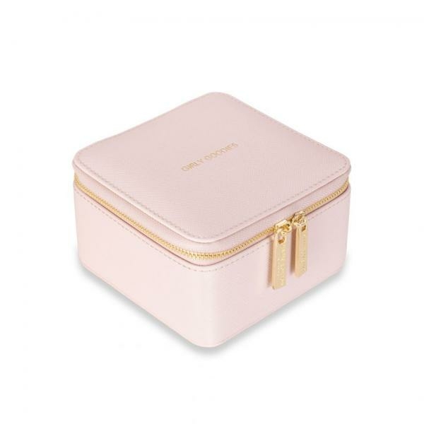 Katie Loxton Girly Goodies rózsaszín ékszertartó doboz KLB567