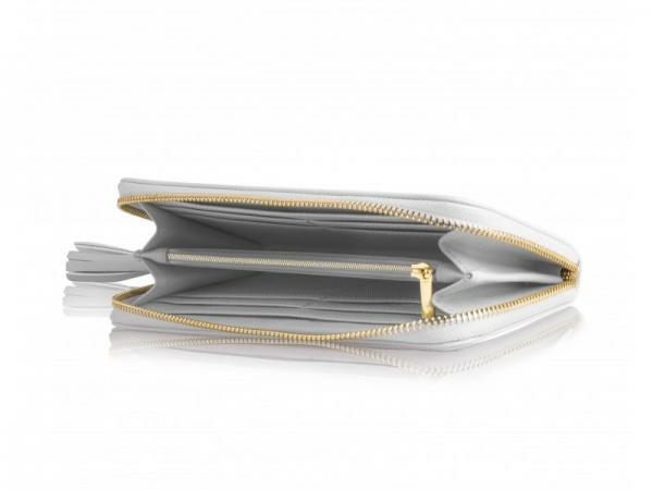 Katie Loxton Szürke bojtos pénztárca  KLB274