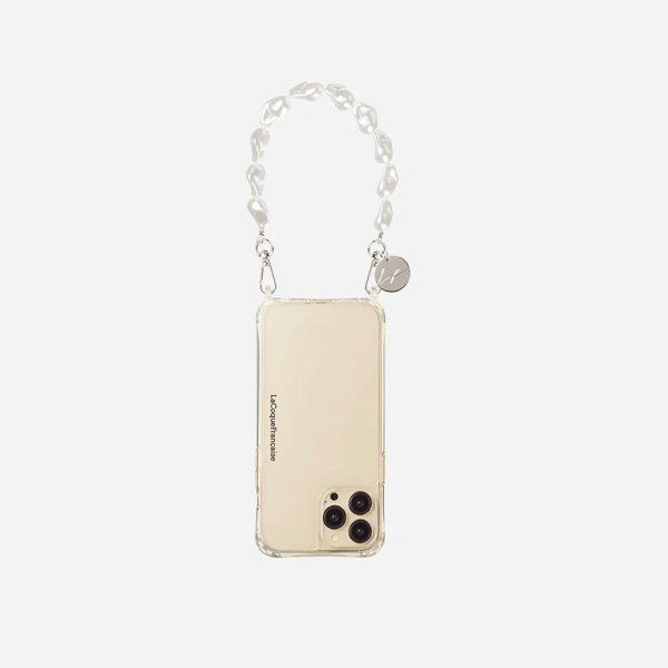 La Coque Adele fehér rövid telefon lánc LE314270