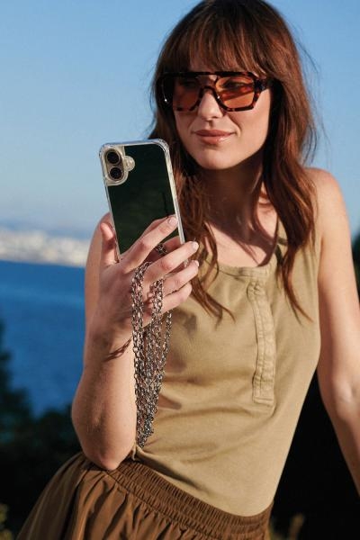 La Coque Aya argent ezüst színű telefonlánc LE318694