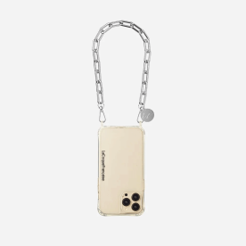 La Coque Billy ezüst színű rövid telefon lánc LE313055