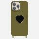 La Coque Fekete szív telefontok matrica LE314649