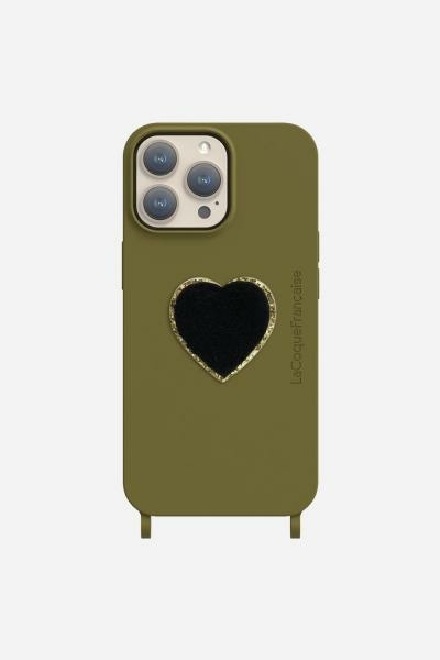 La Coque Fekete szív telefontok matrica LE314649